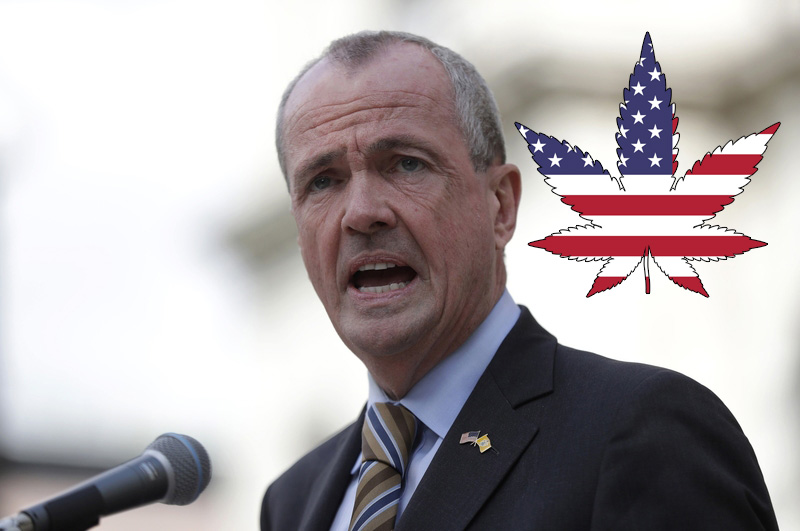 Phil Murphy New Jersey Governor Legalize Marijuana