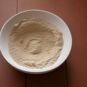 Kaolin Clay Powder in Bowl